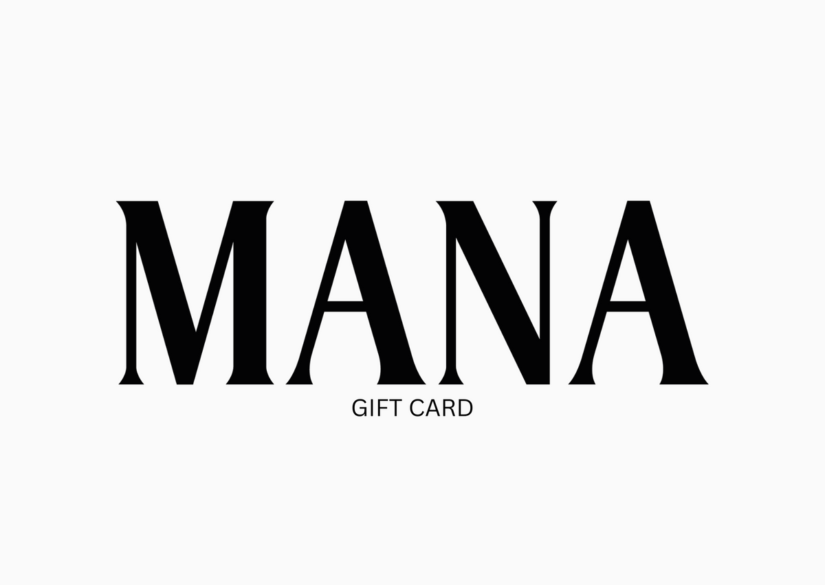 MANA® giftcard - 100% natural material fashion – manabyromana